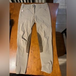 Tailored Sportsman Front Zip Knee Patch Breeches 26